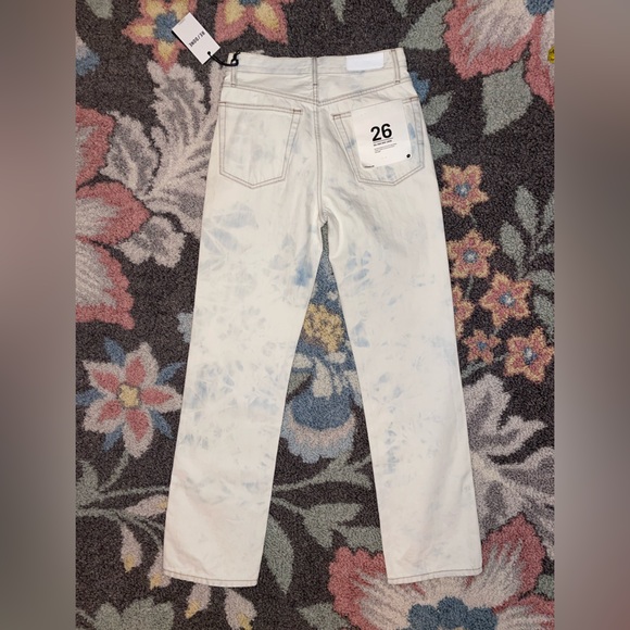 NWT RE/DONE 90s high rise loose jeans size 26 - Picture 3 of 10